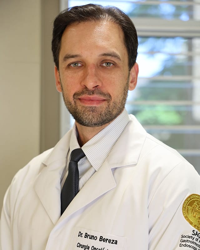 Retrato do Dr. Bruno Bereza de jaleco